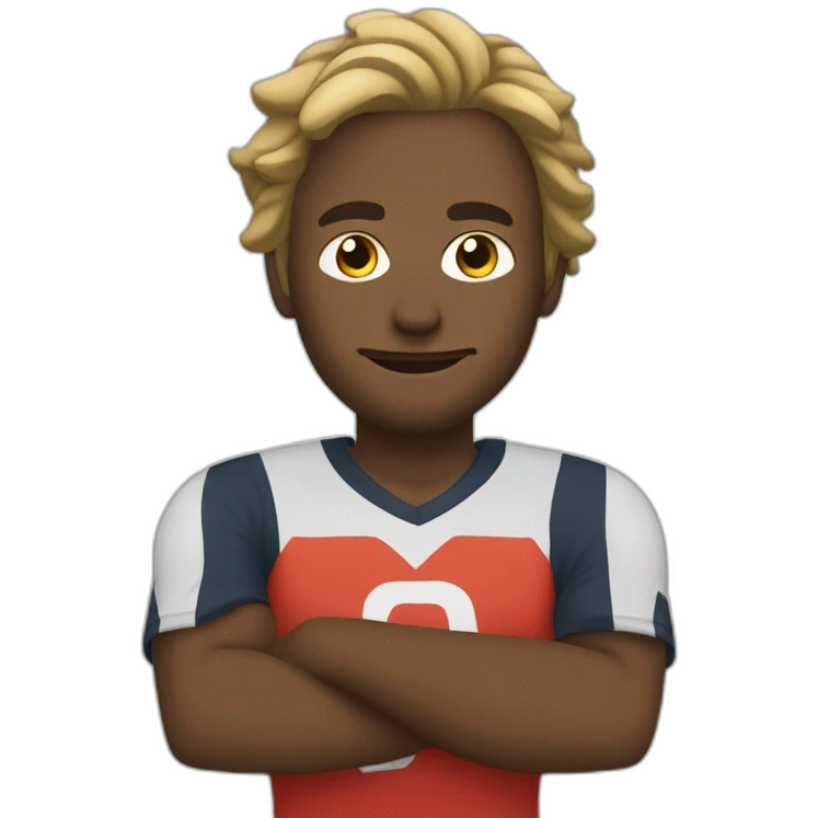 Muzan qui joue au foot emoji