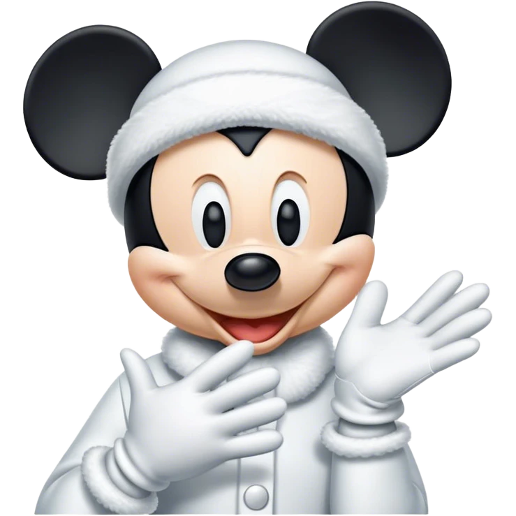 Mickey Mouse emoji