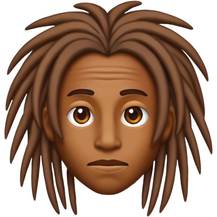 nonchalant dreadhead emoji