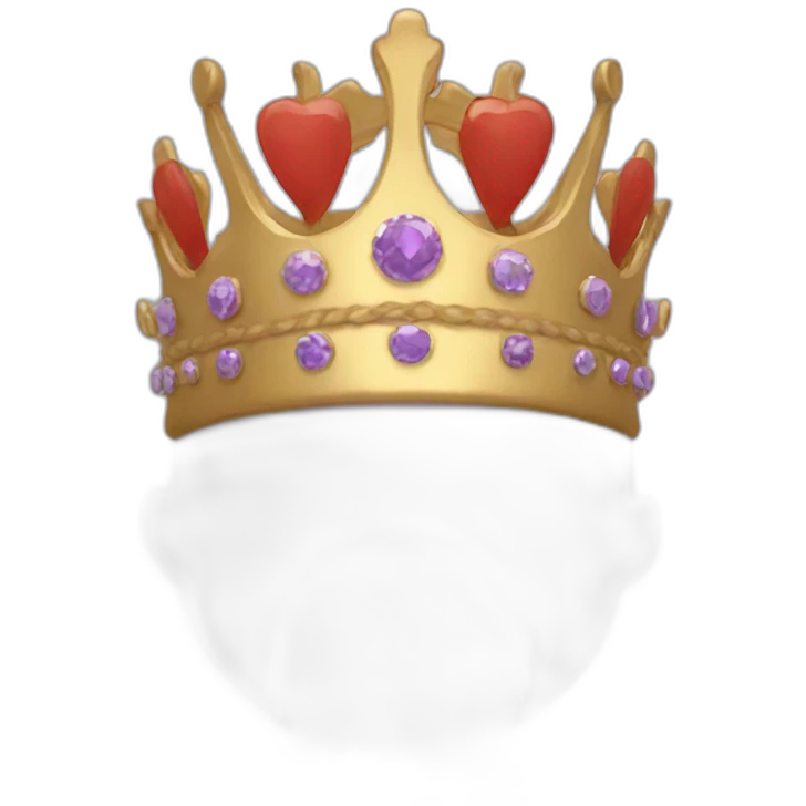 👿 crown emoji