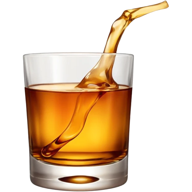 glass of whiskey emoji