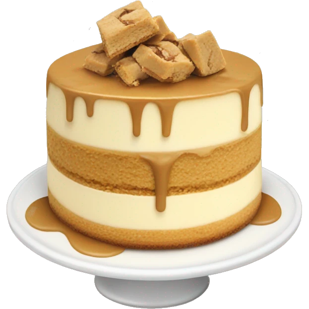 Cookie Butter Cheesecake emoji