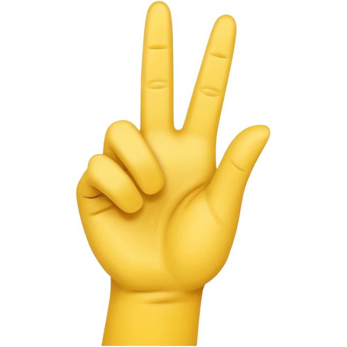 Make a YVL hand emoji doing the YVL hand signal emoji
