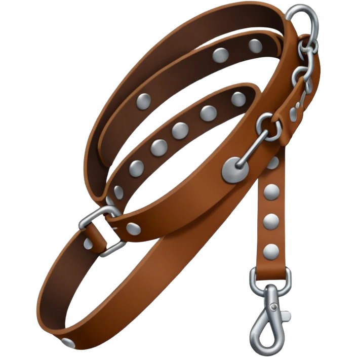 Leash – collar with leash hanging emoji