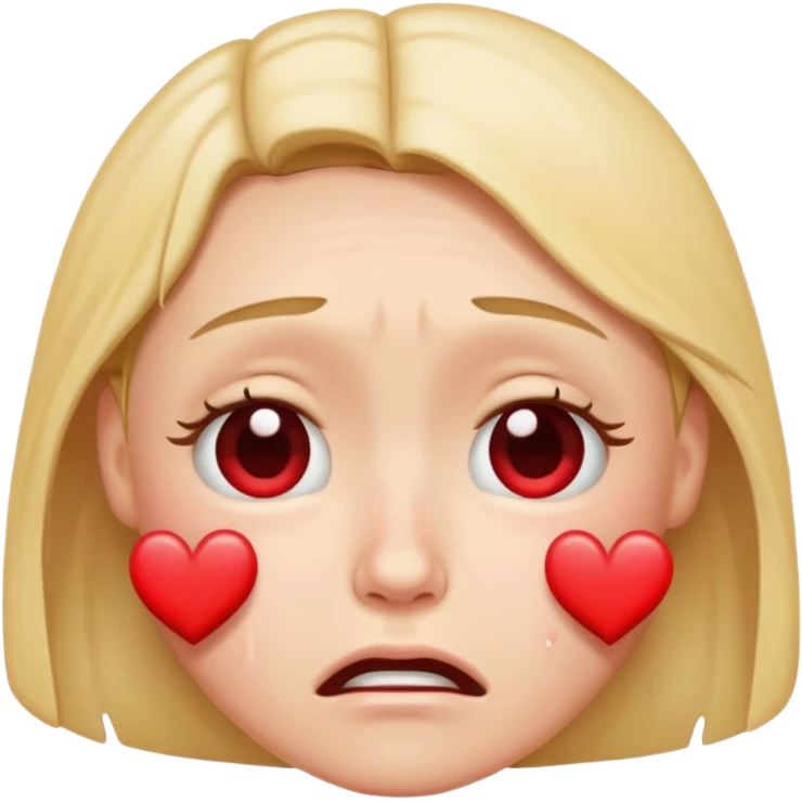 Can you combine these 2 emojis 😭💞 emoji