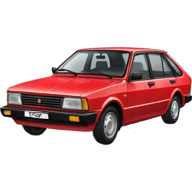 FSO polonez polish car in front emoji