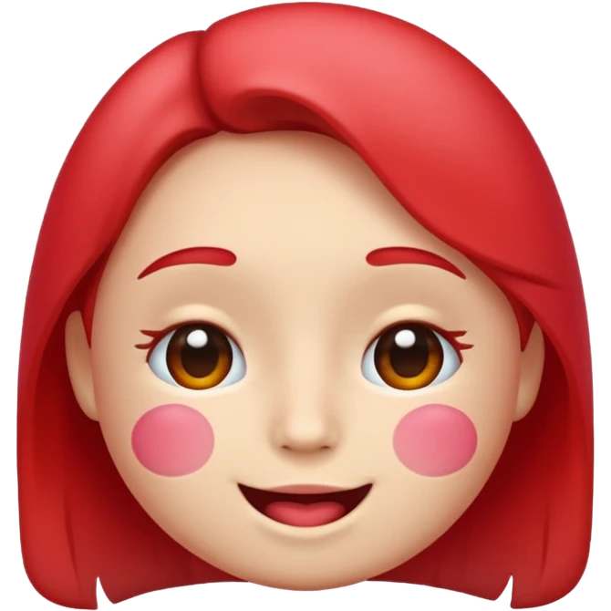 Blushing emoji emoji