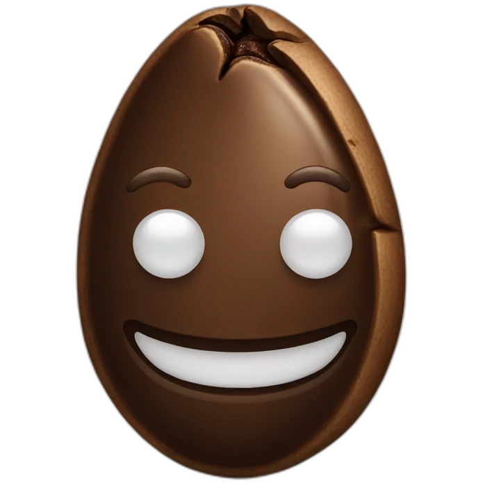 roasted coffee bean emoji