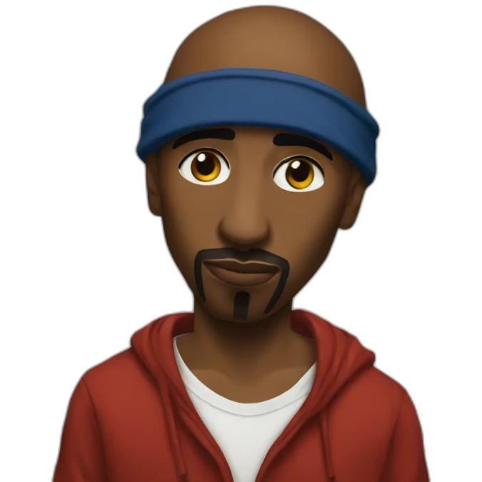 Tupac emoji