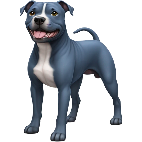 Blue Staffy emoji