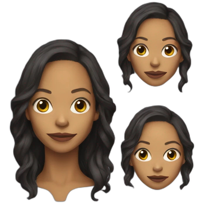 Zoe Saldana emoji