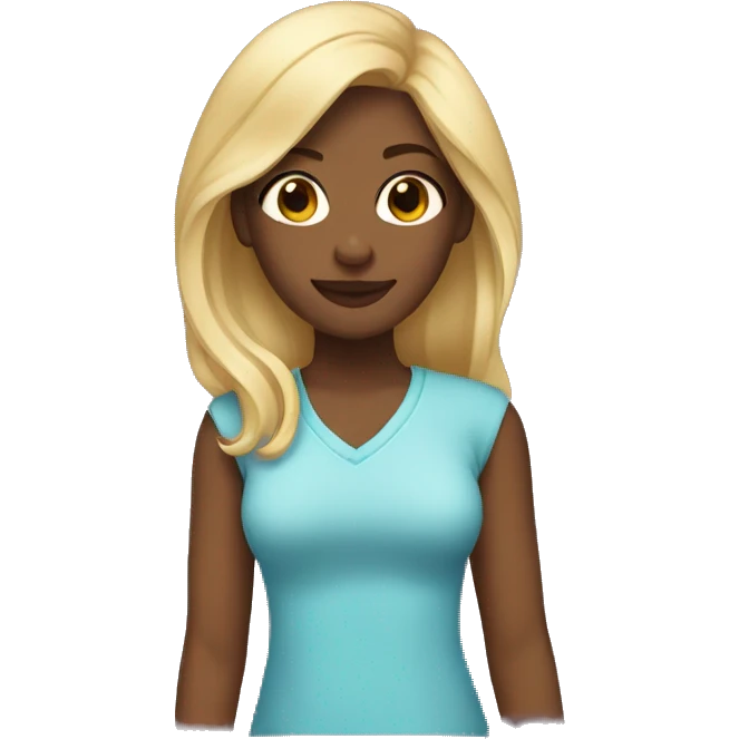 Girl sleepover blonde emoji
