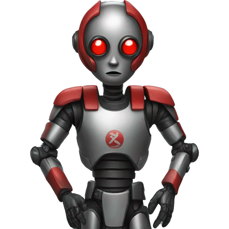 bot with red siren emoji