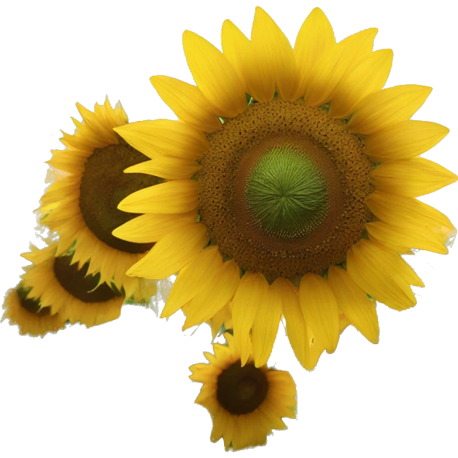 Beautiful sunflowers emoji