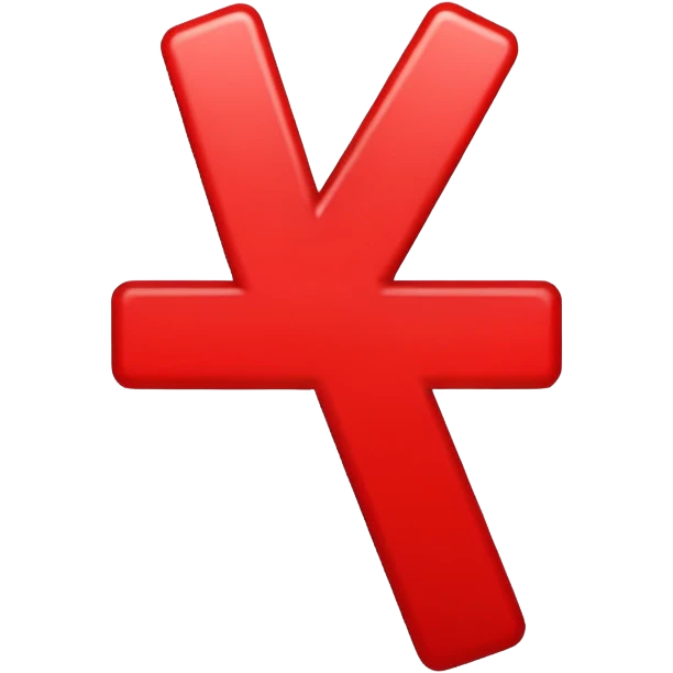 red minus symbol emoji
