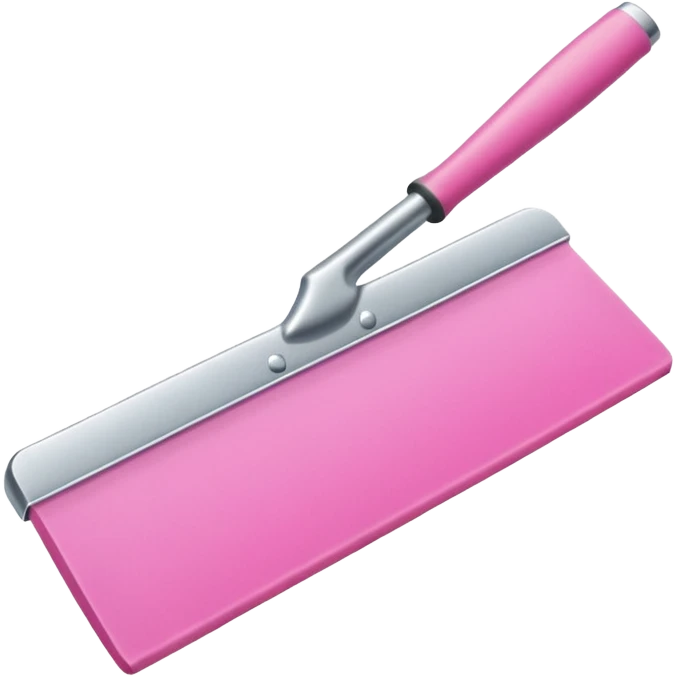 Cleaning Squeege pink emoji