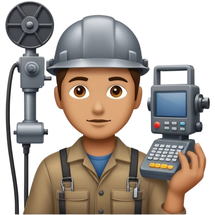 Wire drawing operator emoji