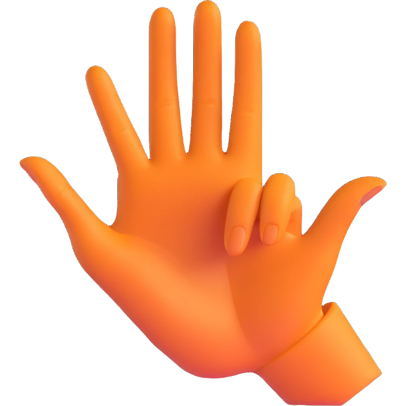 yoni mudra hand gesture emoji