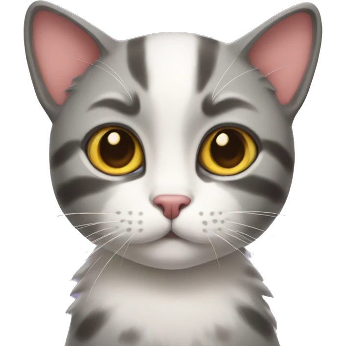 cat with a bow emoji