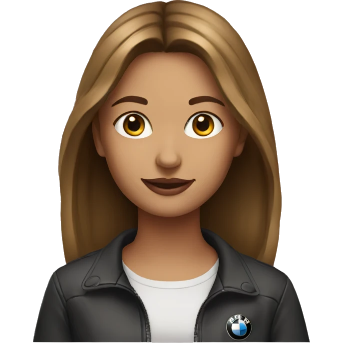 girl with bmw emoji