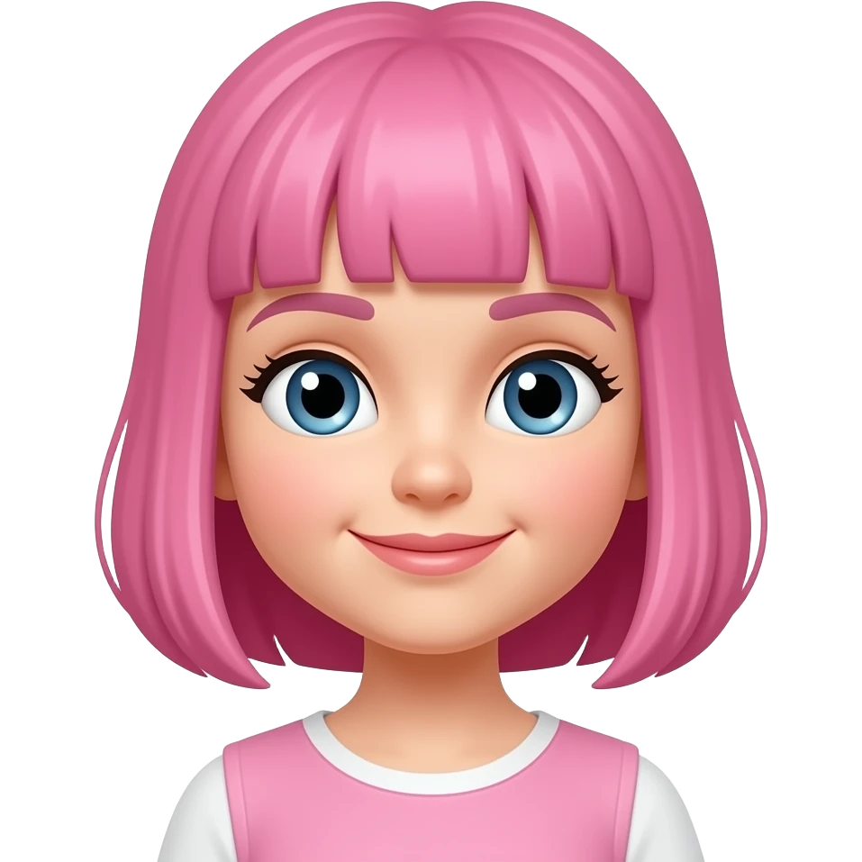 pink girl emoji