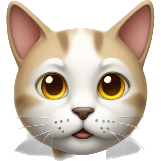 Thinking cat emoji