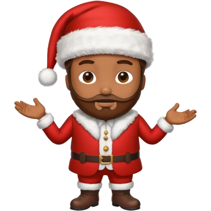 mando santa emoji