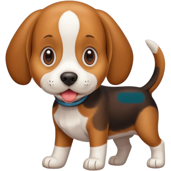 Beagle dog emoji emoji