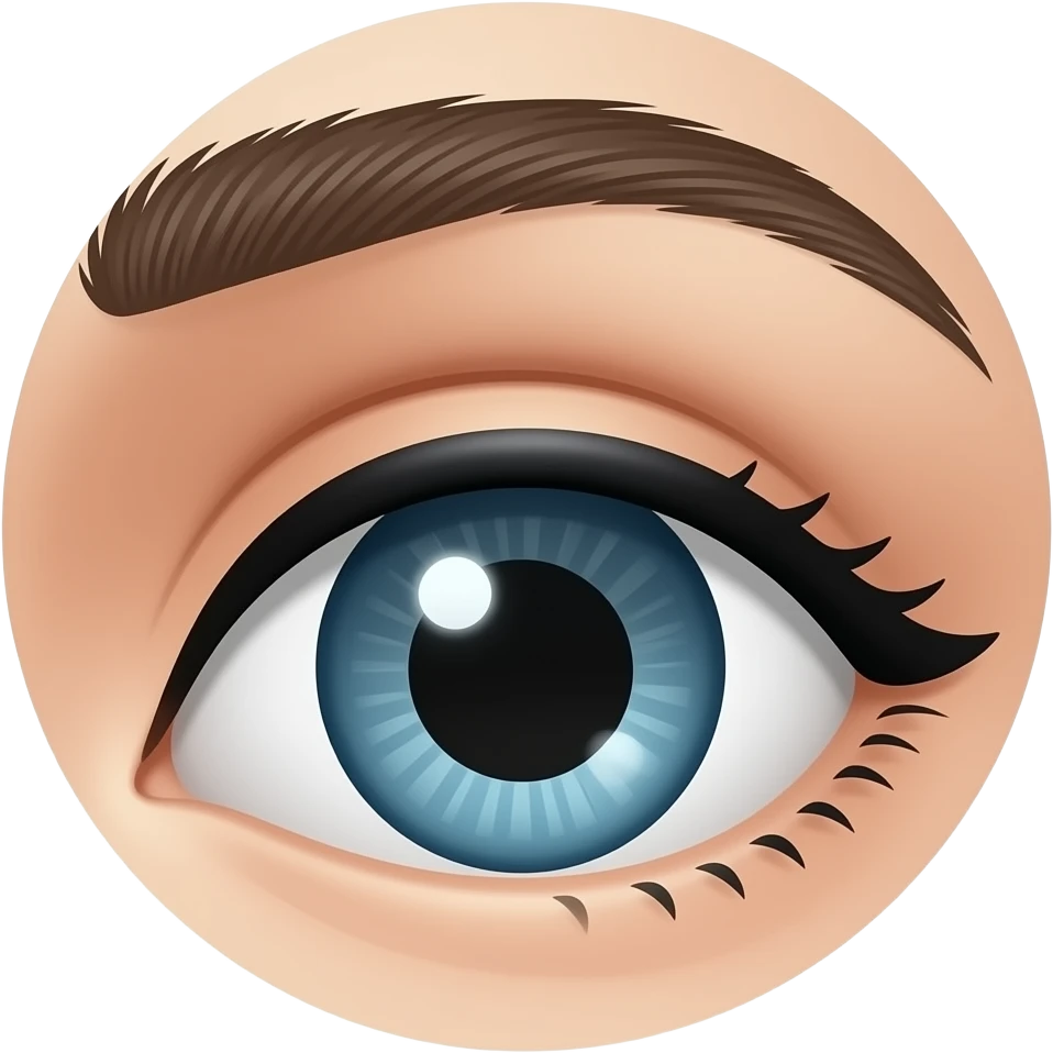 eye liner makeup emoji