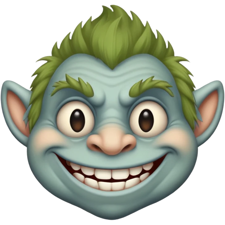 Troll face emoji