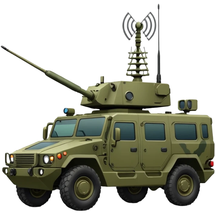 vehicle with electronic warfare equipment emoji