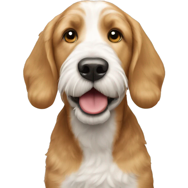 Golden doodle beagle emoji