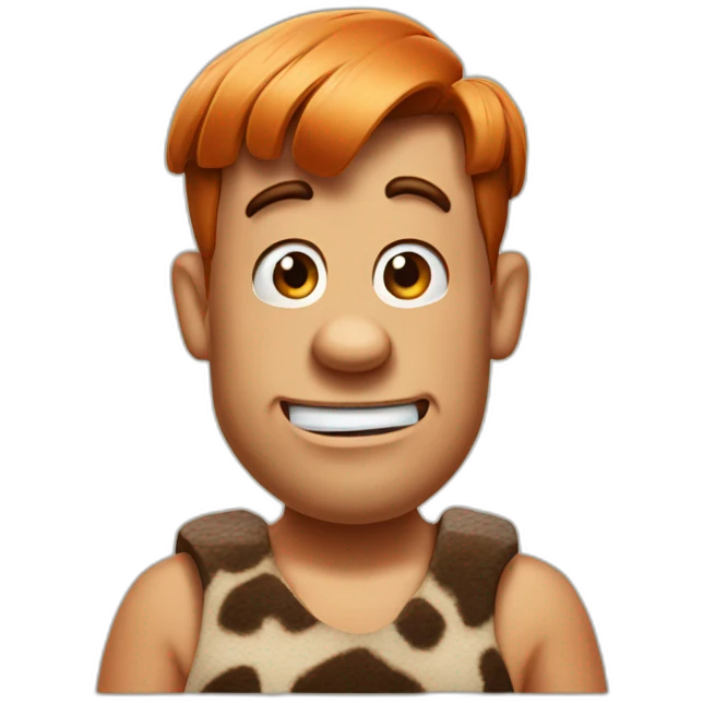 Fred Flintstone emoji