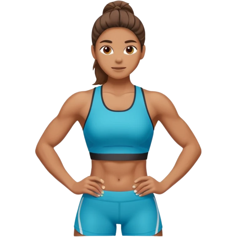 athlete model  emoji