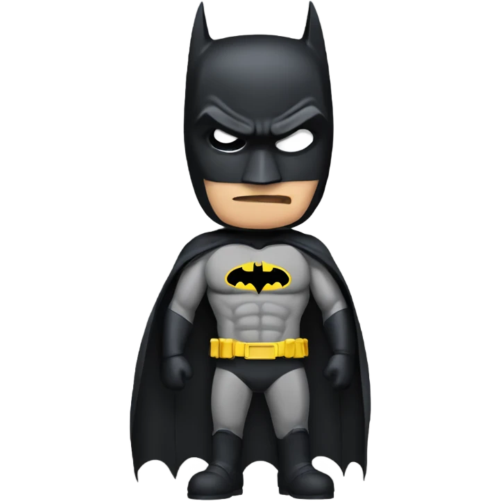 Batman texting  emoji