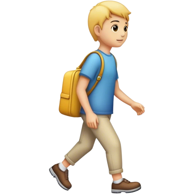 Walking emoji