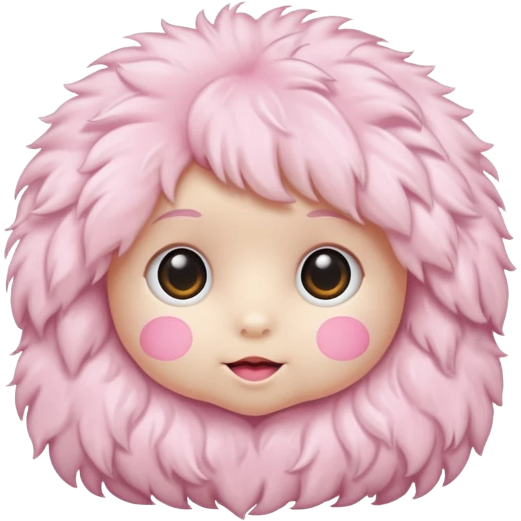 Furry Baby Pink Diary emoji