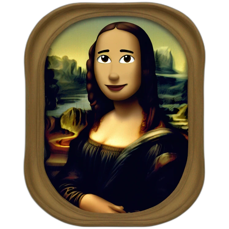 Mona Lisa emoji