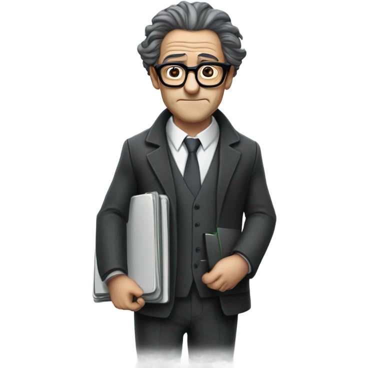 Money Heist the profesor emoji