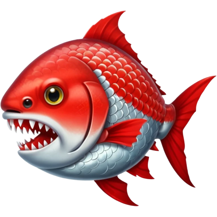 Piranha emoji