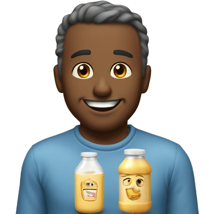 JAMALS FATHER WAS VERY PLEASED WITH THIS NEWS AND CAME BACK FROM HIS MILK RUN MANY YEARS AGO emoji
