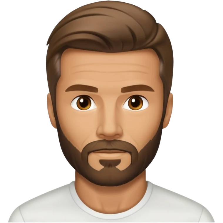 david becham beard emoji