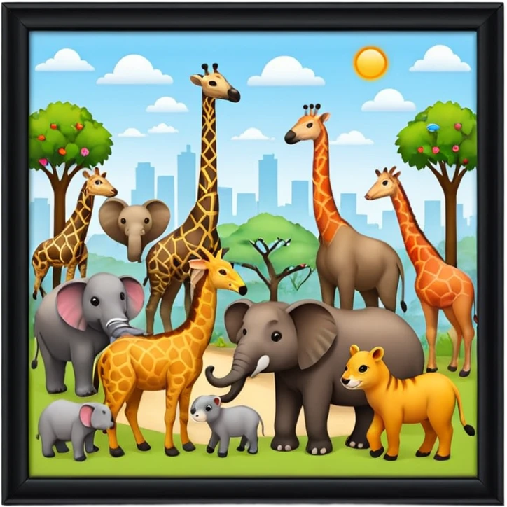Zoo, emoji