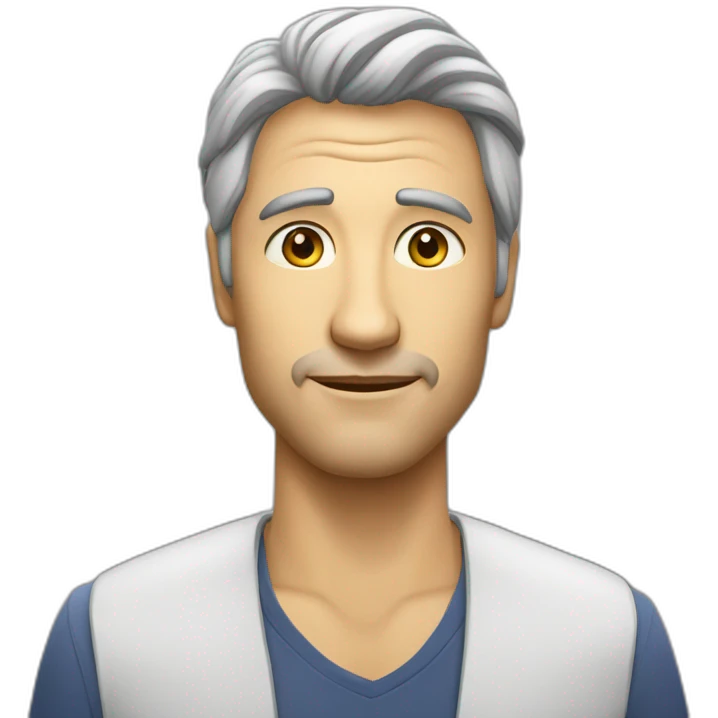 Счастливый стакан с чаем и фиолетовым льдом emoji