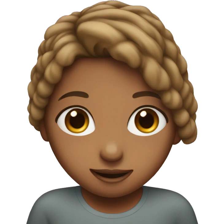 girl saying i love you  emoji