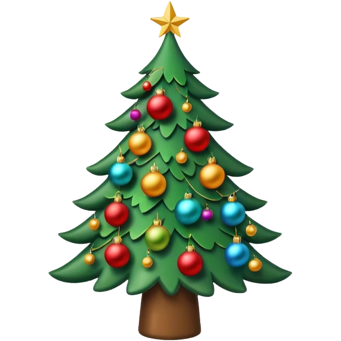 christmas tree emoji