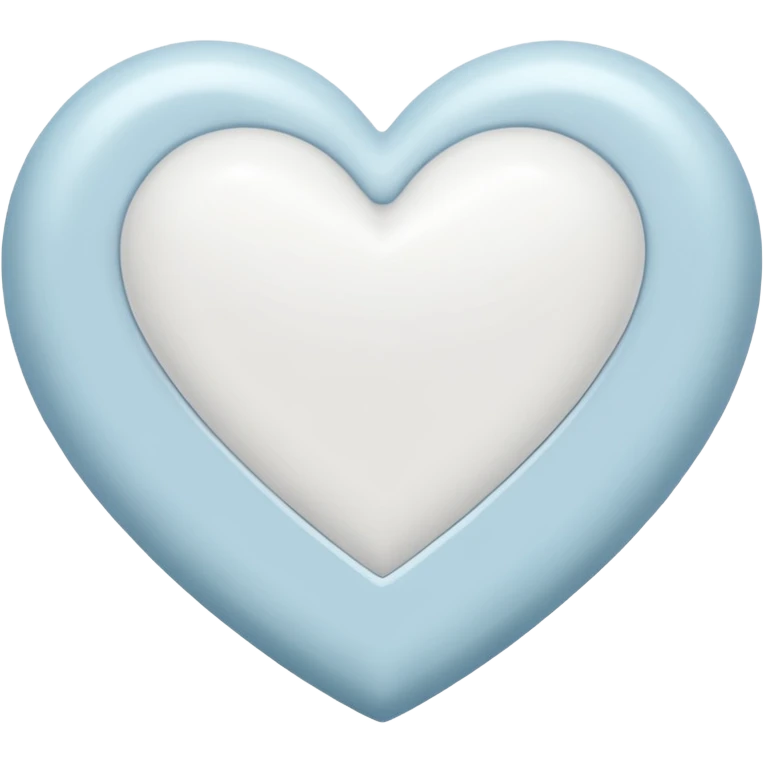 beyaz kalp emoji