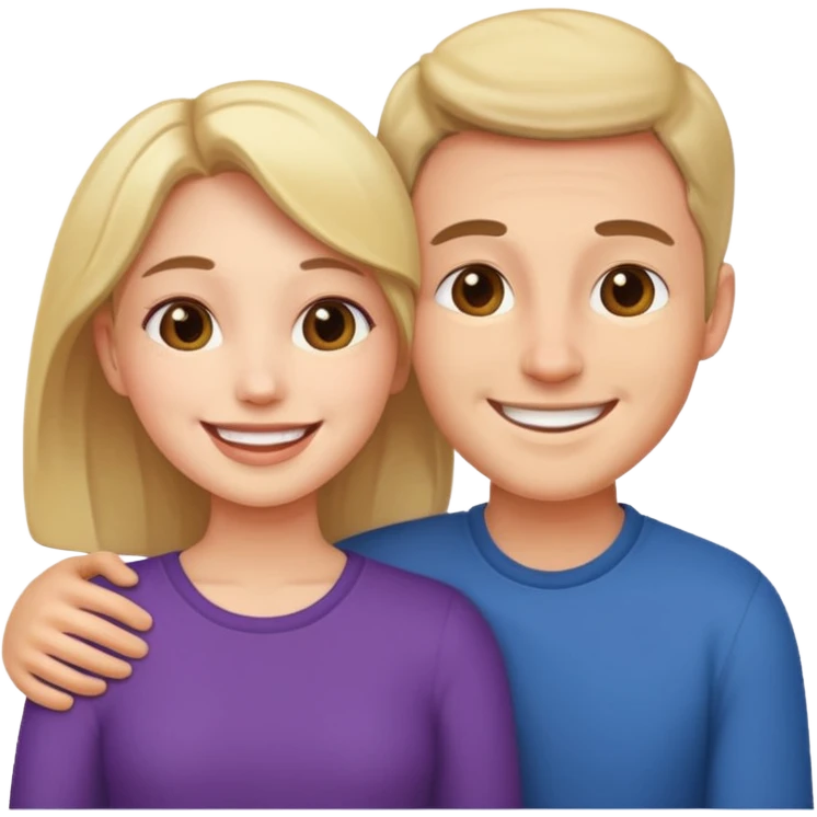 Loving couple emoji