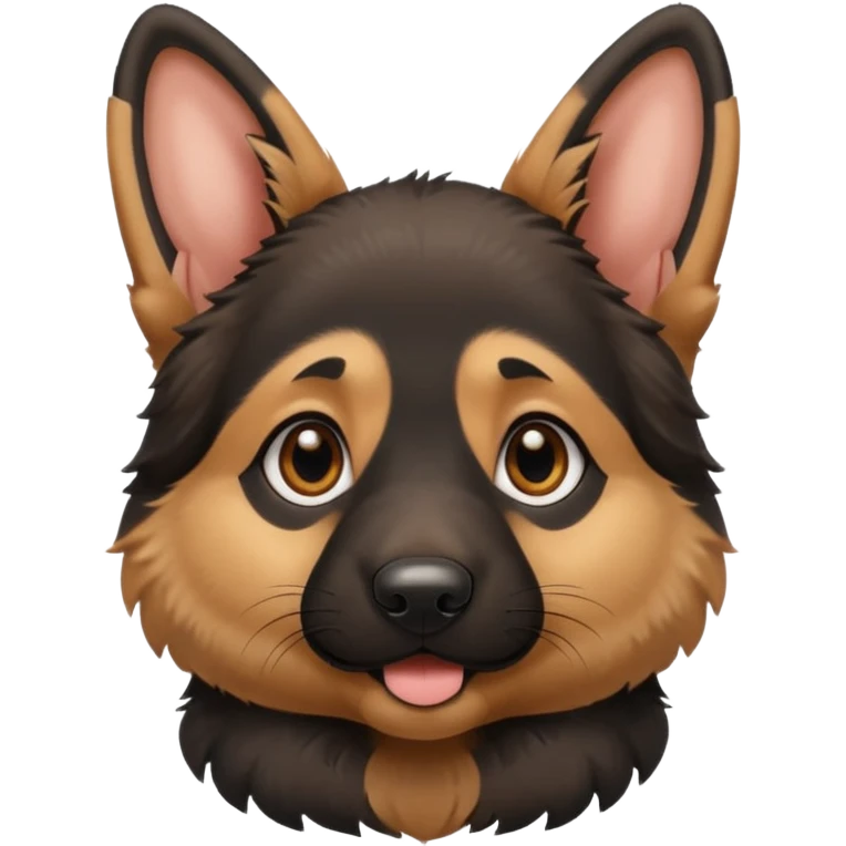 german shepard puppy emoji