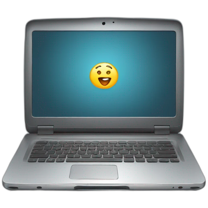 laptop whit edition emoji